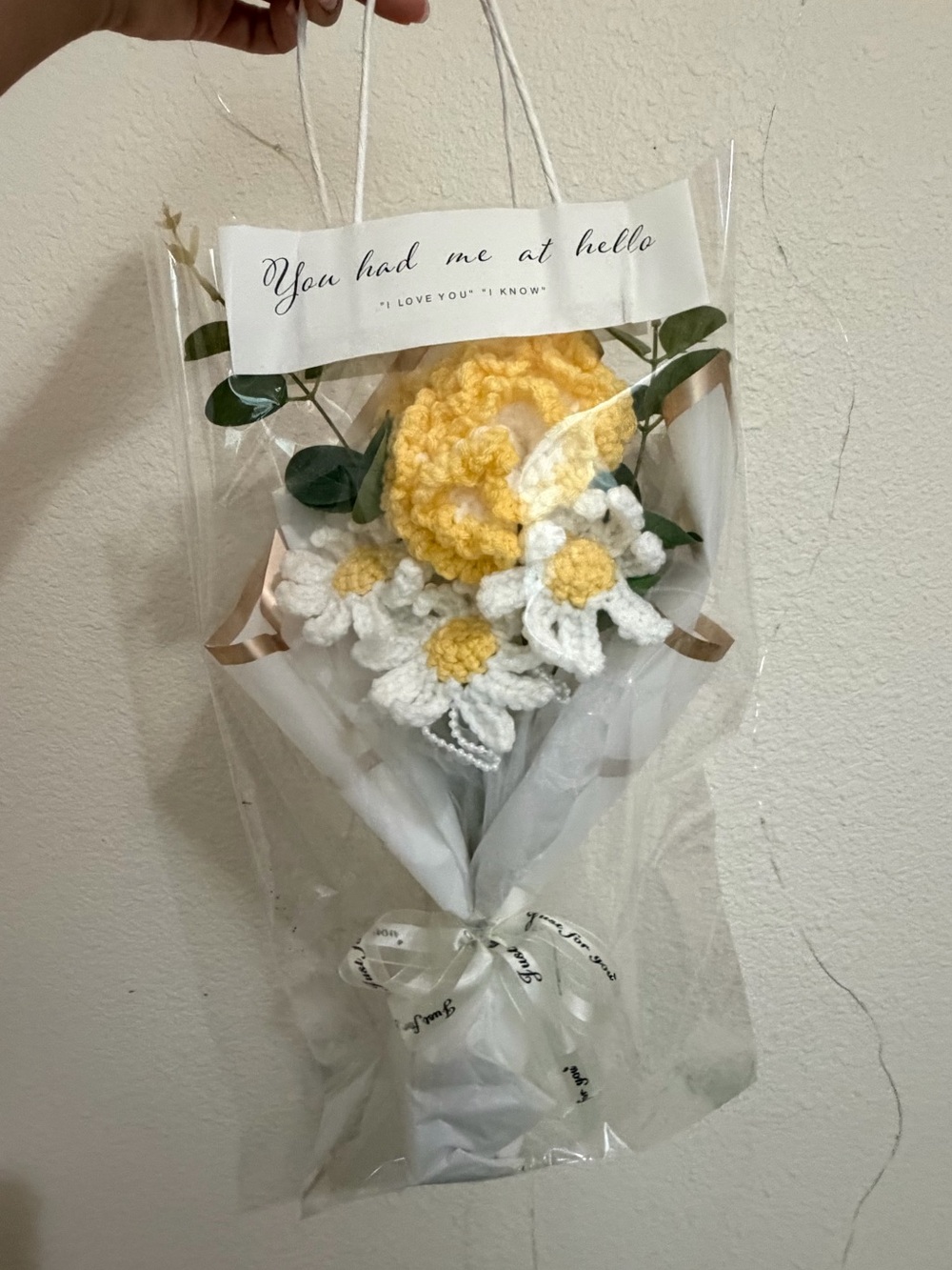 Crochet bouquet